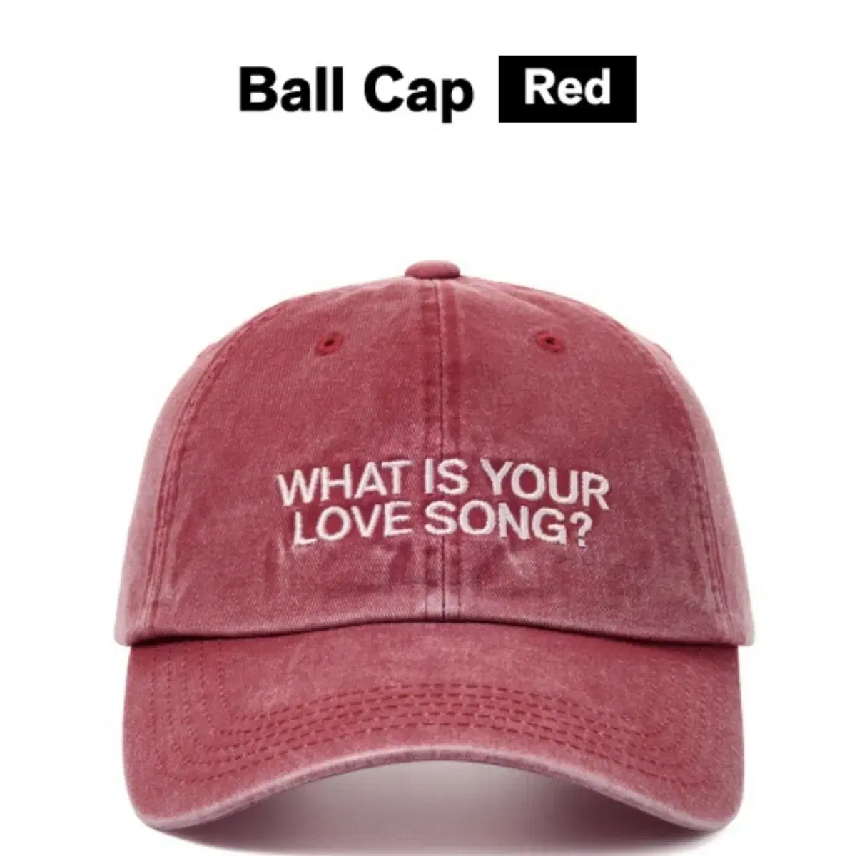 BTS arirang ball cap red 방탄 아리랑 볼캡 레드 | 브랜드 중고거래